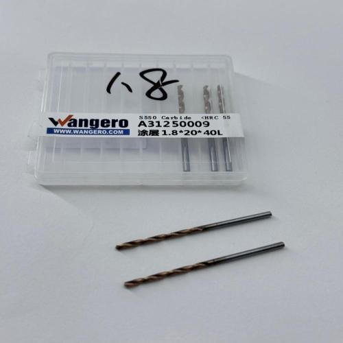 HYU55Tungsten steel coated straight shank drill bit1.8*20*40L