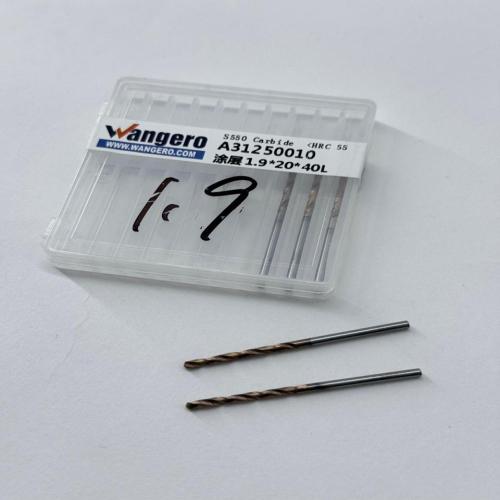 HYU55Tungsten steel coated straight shank drill bit1.9*20*40L