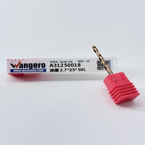 HYU55Tungsten steel coated straight shank drill bit2.7*25*50L