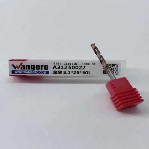 HYU55Tungsten steel coated straight shank drill bit3.1*25*50L