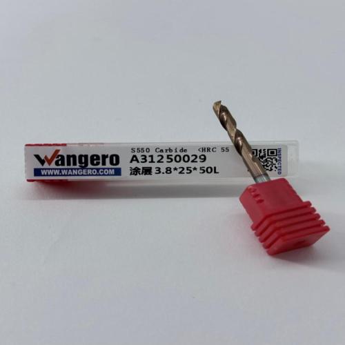 HYU55Tungsten steel coated straight shank drill bit3.8*25*50L