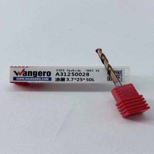 HYU55Tungsten steel coated straight shank drill bit3.7*25*50L