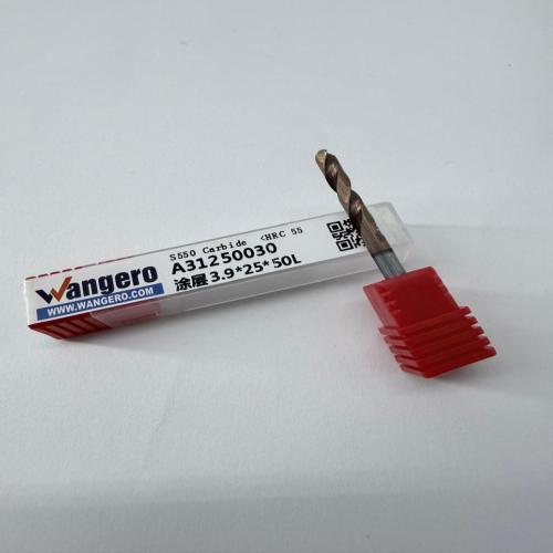 HYU55Tungsten steel coated straight shank drill bit3.9*25*50L