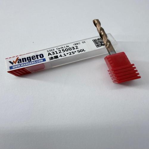 HYU55Tungsten steel coated straight shank drill bit4.1*25*50L