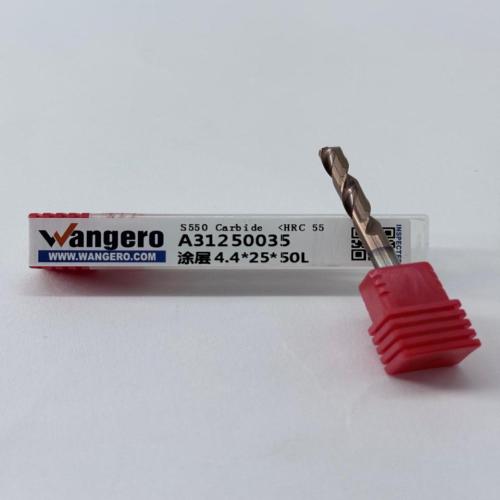 HYU55Tungsten steel coated straight shank drill bit4.4*25*50L