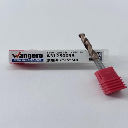 HYU55Tungsten steel coated straight shank drill bit4.7*25*50L