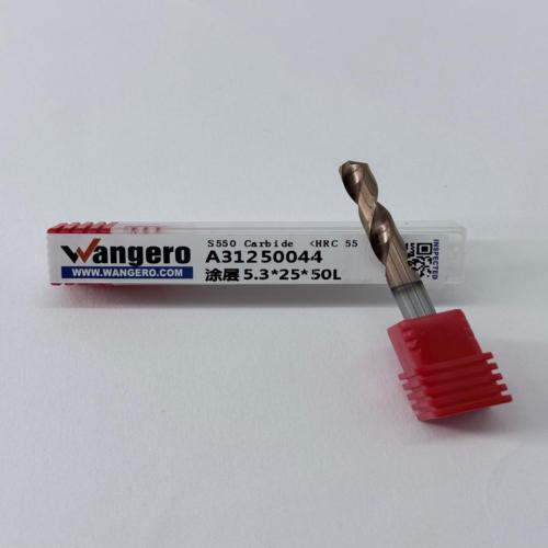 HYU55Tungsten steel coated straight shank drill bit5.3*25*50L