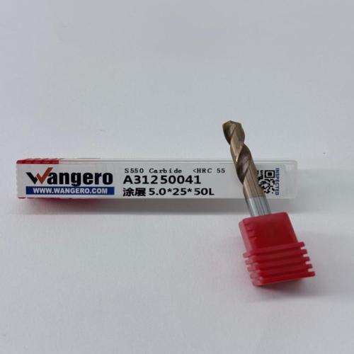 HYU55Tungsten steel coated straight shank drill bit5.0*25*50L