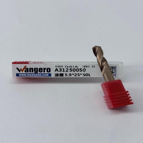 HYU55Tungsten steel coated straight shank drill bit5.9*25*50L