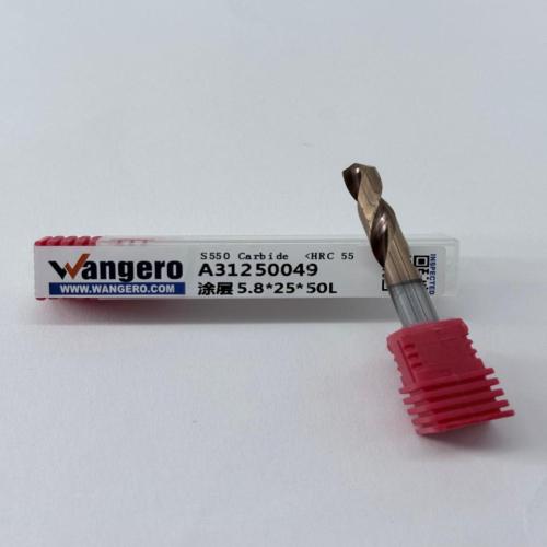 HYU55Tungsten steel coated straight shank drill bit5.8*25*50L