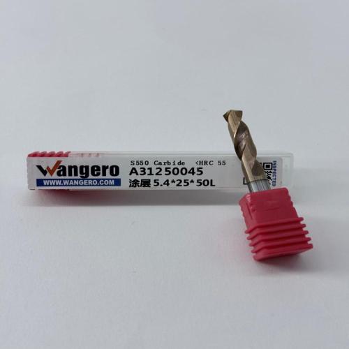 HYU55Tungsten steel coated straight shank drill bit5.4*25*50L