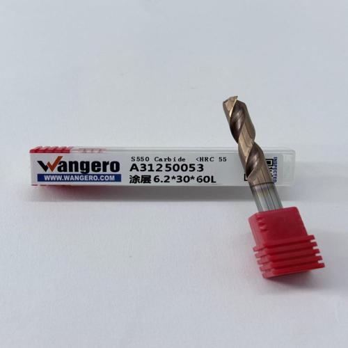 HYU55Tungsten steel coated straight shank drill bit6.2*30*60L