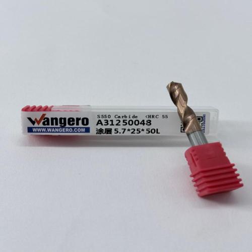 HYU55Tungsten steel coated straight shank drill bit5.7*25*50L