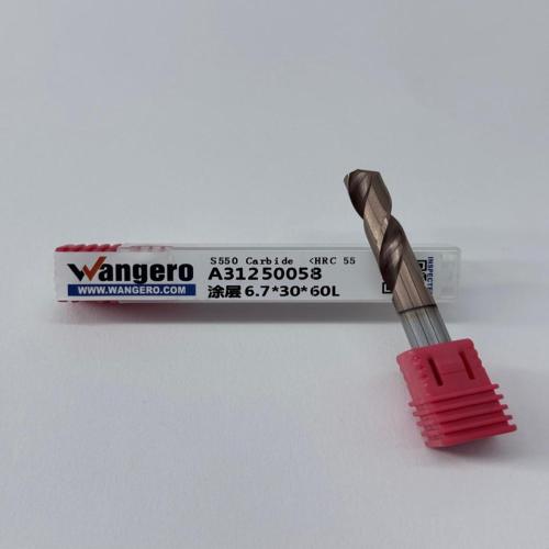 HYU55Tungsten steel coated straight shank drill bit6.7*30*60L