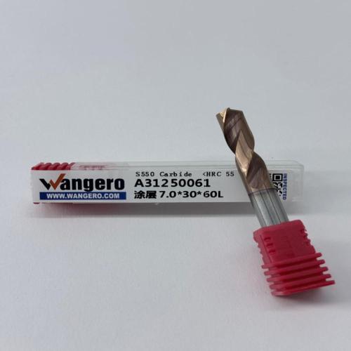 HYU55Tungsten steel coated straight shank drill bit7.0*30*60L