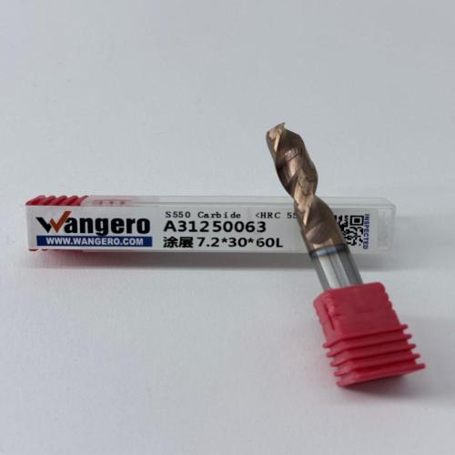 HYU55Tungsten steel coated straight shank drill bit7.2*30*60L