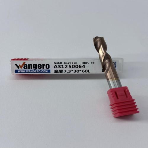 HYU55Tungsten steel coated straight shank drill bit7.3*30*60L