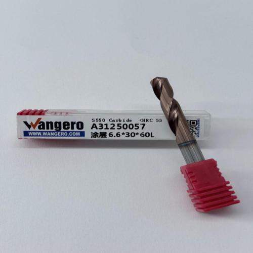 HYU55Tungsten steel coated straight shank drill bit6.6*30*60L