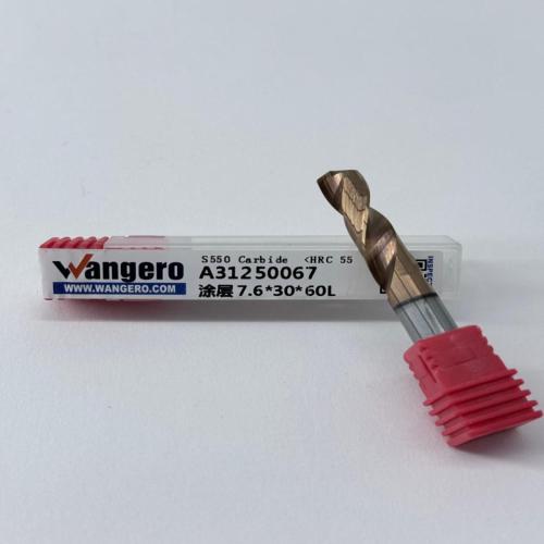 HYU55Tungsten steel coated straight shank drill bit7.6*30*60L