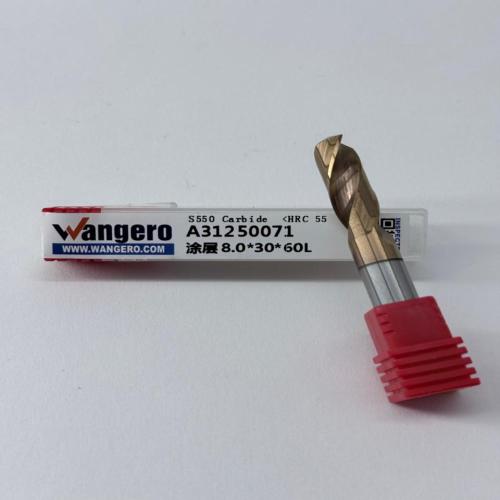 HYU55Tungsten steel coated straight shank drill bit8.0*30*60L