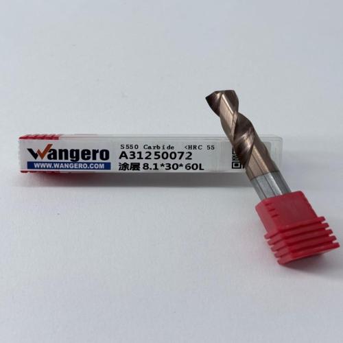 HYU55Tungsten steel coated straight shank drill bit8.1*30*60L