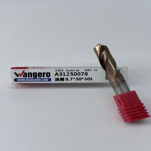 HYU55Tungsten steel coated straight shank drill bit8.7*30*60L