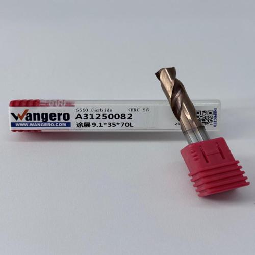 HYU55Tungsten steel coated straight shank drill bit9.1*35*70L