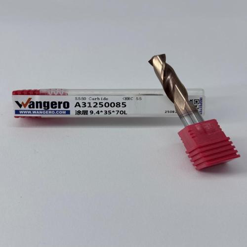 HYU55Tungsten steel coated straight shank drill bit9.4*35*70L