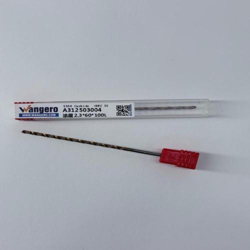 HYU55Tungsten steel coated straight shank drill bit2.3*60*100L
