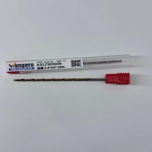 HYU55Tungsten steel coated straight shank drill bit2.8*60*100L