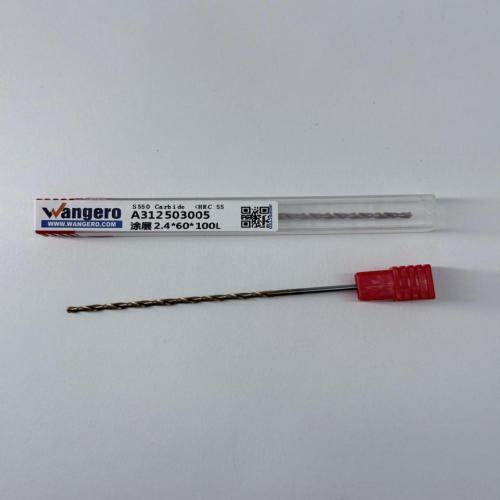 HYU55Tungsten steel coated straight shank drill bit2.4*60*100L