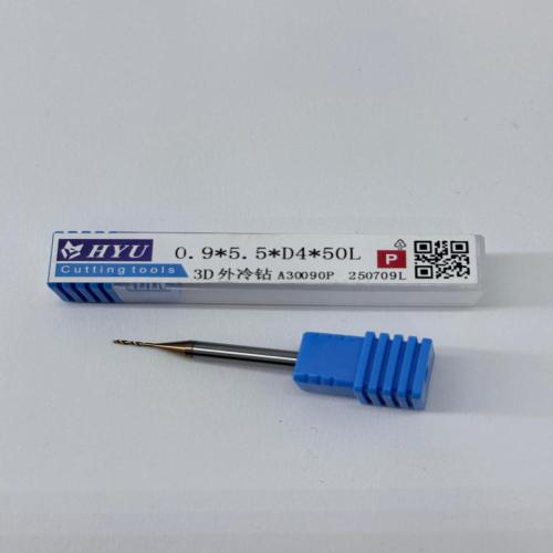 HYUTungsten steel coated drill bits0.9*5.5*D4*50L
