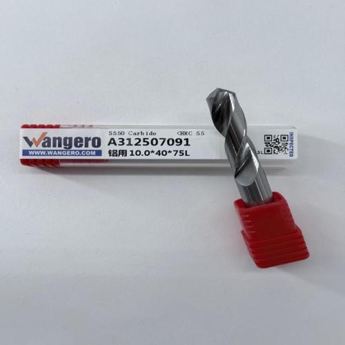 HYU55 tungsten steel coated Straight shank drill bits for aluminum10.0*40*75L