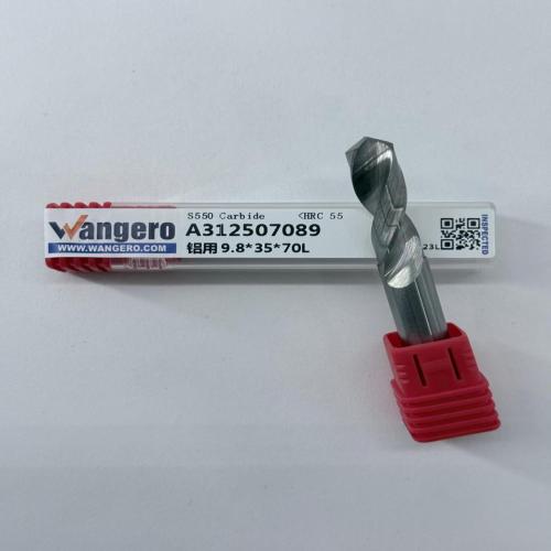 HYU55 tungsten steel coated Straight shank drill bits for aluminum9.8*35*70L