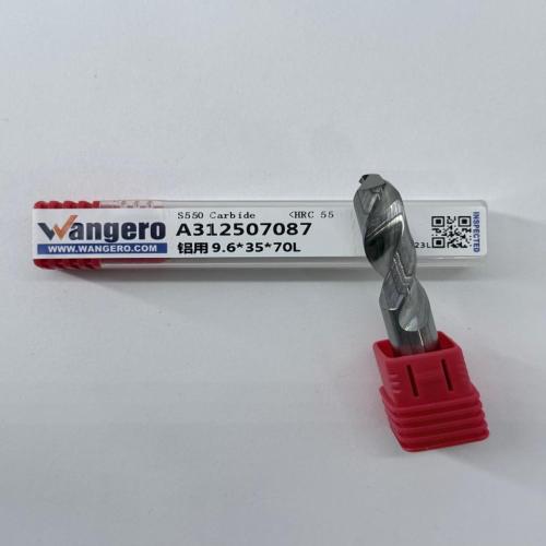 HYU55 tungsten steel coated Straight shank drill bits for aluminum9.6*35*70L