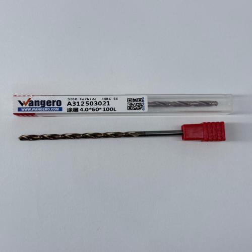 HYU55Tungsten steel coated straight shank drill bit4.0*60*100L