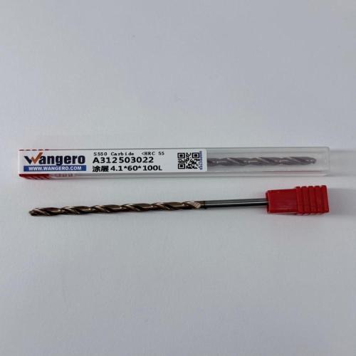 HYU55Tungsten steel coated straight shank drill bit4.1*60*100L