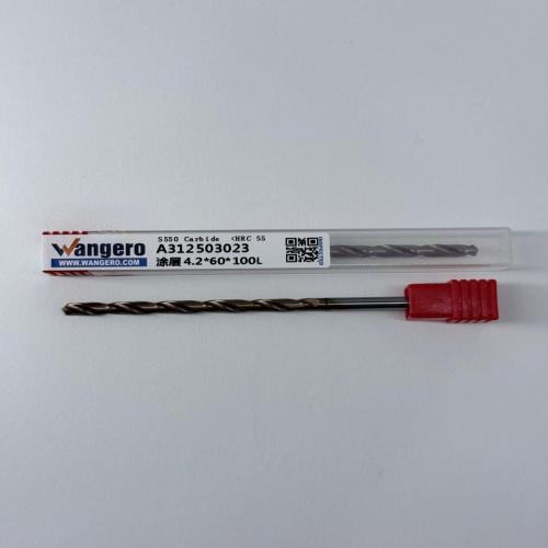 HYU55Tungsten steel coated straight shank drill bit4.2*60*100L