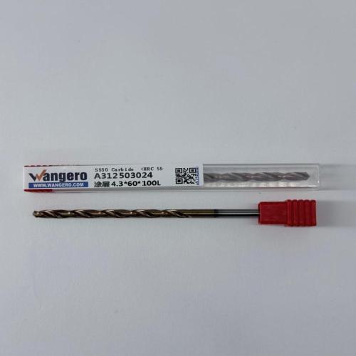 HYU55Tungsten steel coated straight shank drill bit4.3*60*100L