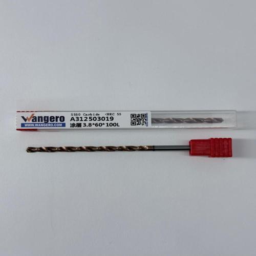 HYU55Tungsten steel coated straight shank drill bit3.8*60*100L