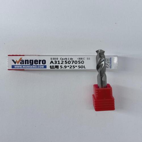 HYU55 tungsten steel coated Straight shank drill bits for aluminum5.9*25*50L