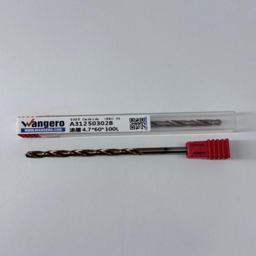 HYU55Tungsten steel coated straight shank drill bit4.7*60*100L