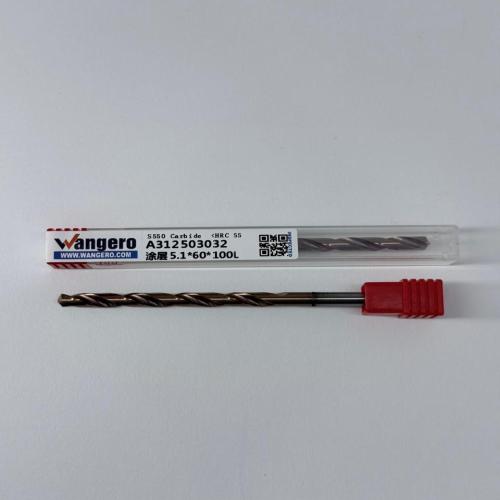 HYU55Tungsten steel coated straight shank drill bit5.1*60*100L