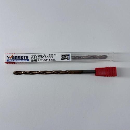 HYU55Tungsten steel coated straight shank drill bit5.2*60*100L