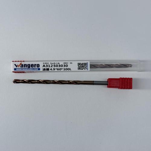 HYU55Tungsten steel coated straight shank drill bit4.9*60*100L