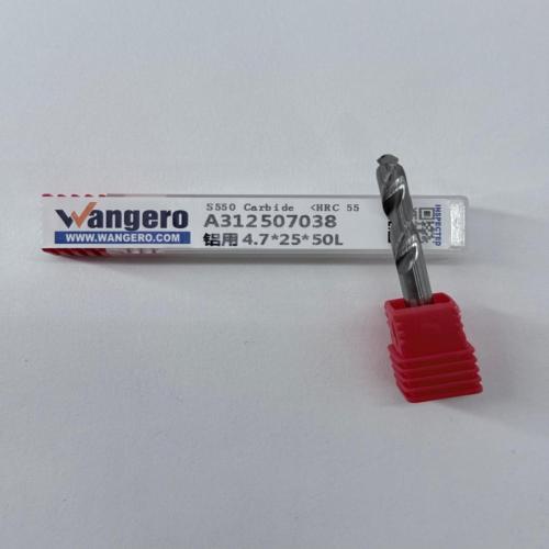 HYU55 tungsten steel coated Straight shank drill bits for aluminum4.7*25*50L