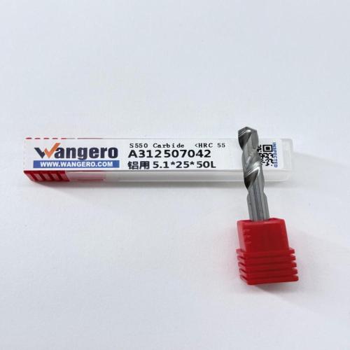 HYU55 tungsten steel coated Straight shank drill bits for aluminum5.1*25*50L