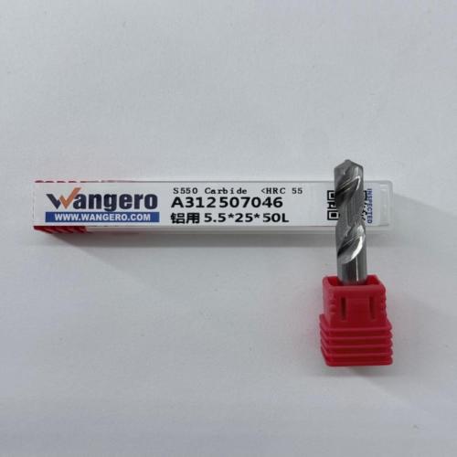 HYU55 tungsten steel coated Straight shank drill bits for aluminum5.5*25*50L