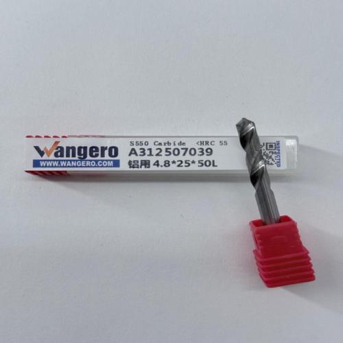 HYU55 tungsten steel coated Straight shank drill bits for aluminum4.8*25*50L