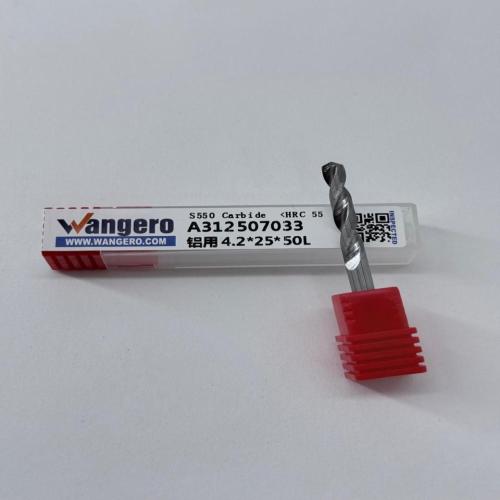 HYU55 tungsten steel coated Straight shank drill bits for aluminum4.2*25*50L